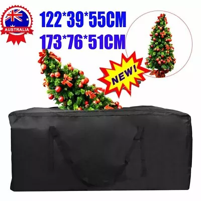 Waterproof Xmas Tree Storage Bag Hay Bag Up To 9ft Deluxe Heavy Duty Pack QQV$ • $27.56