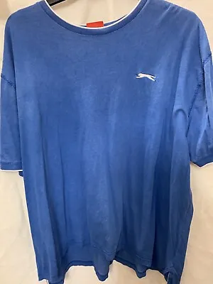 Slazenger Blue T-Shirt Sz 4XL.  Sale Benefits Charity  • £0.99