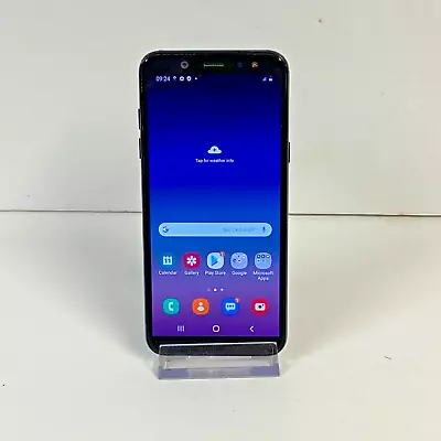 Samsung Galaxy A6 (2018) 32GB Storage Black Network Unlocked Android - Good • £64.95