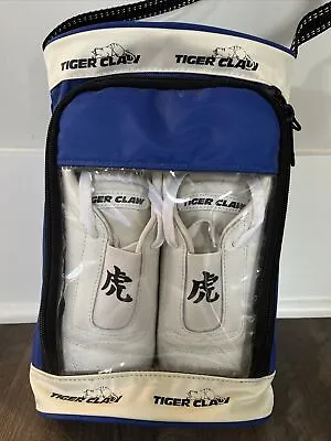 Tiger Claw Martial Arts Shoes Size 6 White With Bag Great Used Condition • $13.50