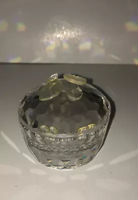 Swarovski Crystal Small Trinket Box & Lid ( Read Description ) • $20