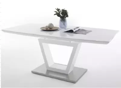 $399 • Buy Dining - Extendable High Gloss White