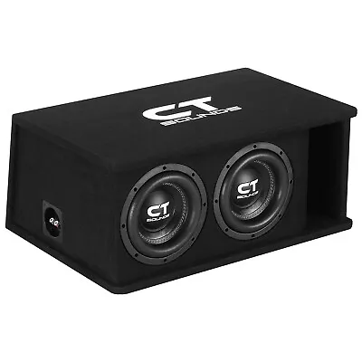 CT Sounds Dual 8” 1600W Loaded Tropo Series Subwoofer Box - TROPO-2X8D4 • $219.99