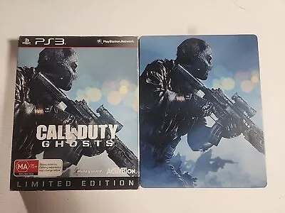 Call Of Duty Ghosts -Complete COD Limited Steelbook + Slip Cover • $12.50