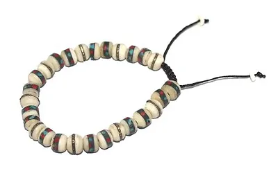 Yak Bone Bracelet Prayer Beads Gypsy Bracelet Yoga Wrist Mala Boho Bracelet • $7.99
