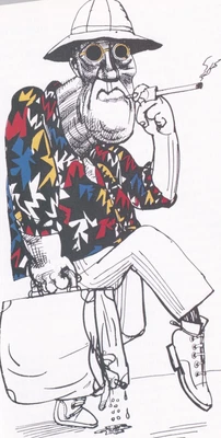 $9.90 • Buy Hunter S. Thompson - Rolling Stone Magazine Mini Poster/ Clipping