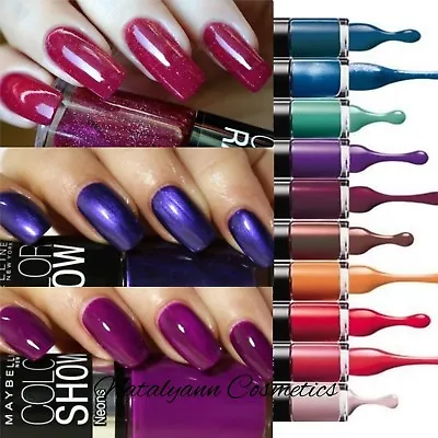 Maybelline New York Color Show/ Color Drama  Nail Polish CHOSE SHADE - FREE POST • £3.99