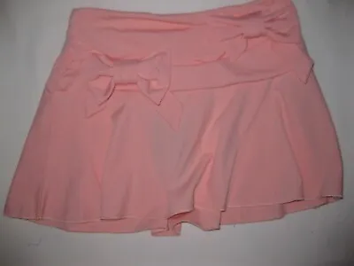 Romwe Kawaii Bow Decor Micro Mini Skirt XS Pastel Pink Nwt Y2K • $18