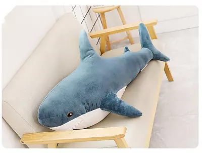 £17.99 • Buy 140cm - 100cm Giant Shark Plush Pillow Stuffed Animal Toys Doll Soft Cushion