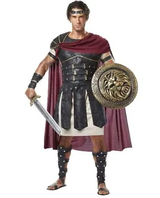 California Costumes Armored Roman Gladiator Men's  XL Halloween Fancy-Dress  • $40.01