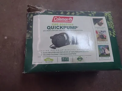 Coleman Quick Pump W/ Hose 120V 60Hz 170W Model Mattress Inflator • $6