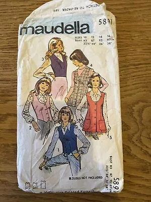 Vintage Maudella 5891 Waistcoat Size 10-14 • £1.99