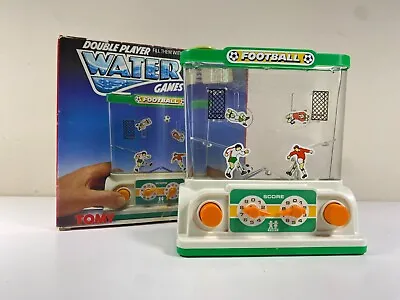 Vintage Tomy Water Games Football Game Double Player - Boxed - Working VGC • $53.52