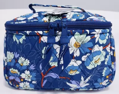 Vera Bradley Travel Cosmetic Makeup Meds Case Floral Bursts EXACT ONE NWT • $24.99