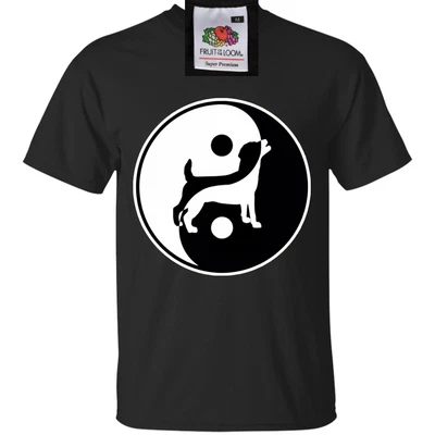 £11.99 • Buy Dog T Shirt Yin Yang Jack Russell