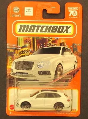 Matchbox 2023 18 Bentley Bentayga White • $8.99