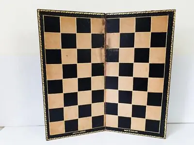 £169.99 • Buy ANTIQUE JAQUES LONDON CHESS BOARD 16  With Squares Of 46mm