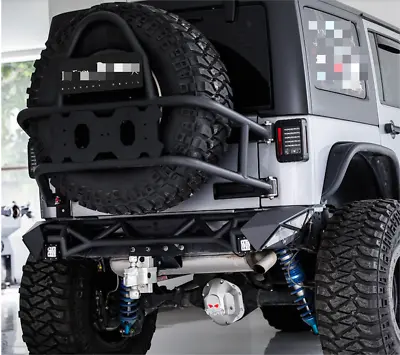 Jeep Wrangler JL Long Style Rear Bumper Full Width (steel) • $1300