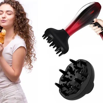 $11.99 • Buy Professional Diffuser Tool Hairdressing Salon Universal Blower Curly Hair Dryer 