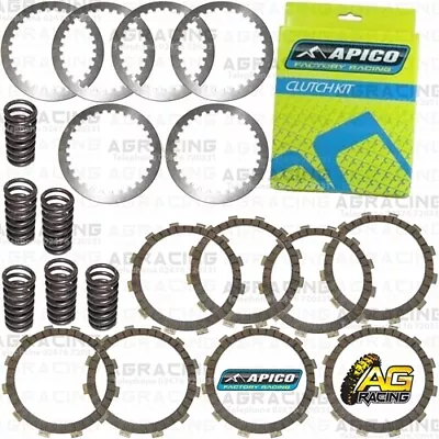 Apico Clutch Kit Steel Friction Plates & Springs For Suzuki RM 250 1998-2002 • $83.26