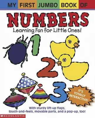 My First Jumbo Book Of Numbers By Diaz James • $4.33