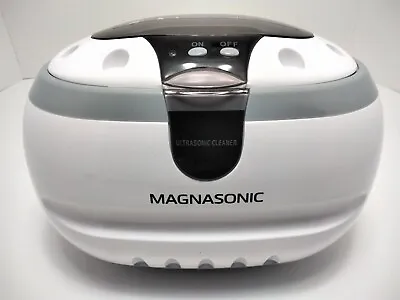 Magnasonic CD-2800 Ultrasonic Jewelry & Eyeglass Cleaner White Gray Tested  • $23.50