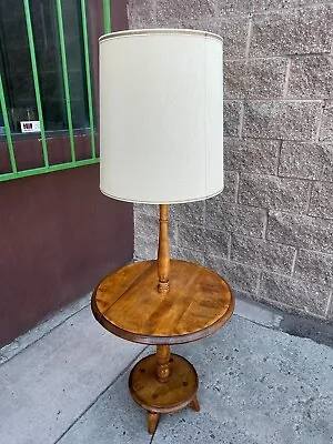 Vintage Cushman Colonial Creations Table Lamp Mid Century With Drop Leaf • $250