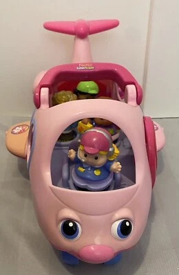 £14.99 • Buy Fisher Price Little People Aeroplane Pink Figures Sounds