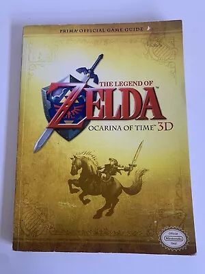 The Legend Of Zelda: Ocarina Of Time 3D Prima Official Strategy Guide W/ Poster • $42.95