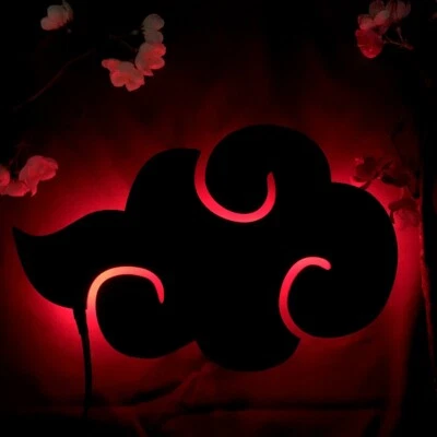 $29.99 • Buy Naruto Akatsuki 7 Color USB LED Anime Silhouette Night Light Wall Decor