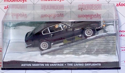 £14.50 • Buy James Bond Car Collection ASTON MARTIN V8 VANTAGE The Living Daylights 1:43 Mint