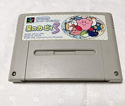 Hoshi No Kirby 3 ( Kirby's Dream Land 3 ) Nintendo Super Famicom SNES Japan Ver. • $49.81