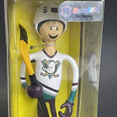 Bendos Anaheim Mighty Ducks NHL Hockey Player Figure New In Box Rare #1455 • $19.99