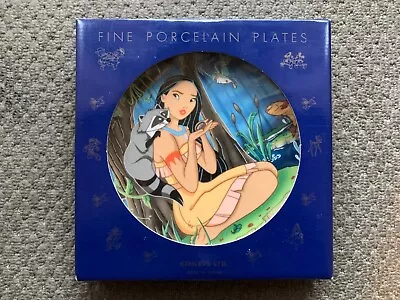 Fantastic Disney Cartoon Classics Pocahontas Fine Porcelain Plate By Kenleys Ltd • £8