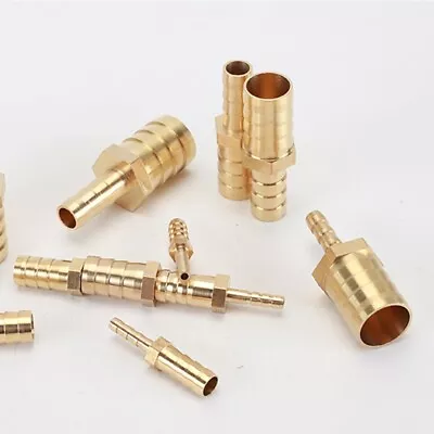 £4.74 • Buy 2Pcs 8mm-6mm 10mm-8mm 12mm-10mm For Air Water Fuel Gas Pipe Reducer Adapter