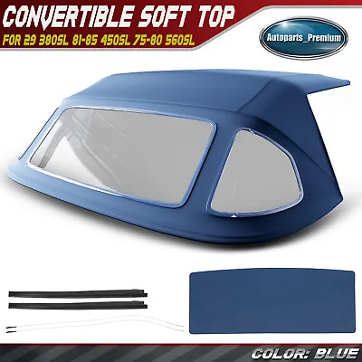 Convertible Soft Top For Mercedes-Benz R129 380SL 81-85 450SL 75-80 560SL Blue • $209.99