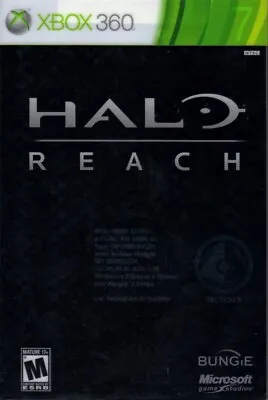 Halo: Reach - Limited Edition - Xbox 360 Game • $33.47