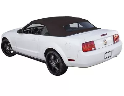 Ford Mustang Convertible Soft Top & Heated Glass Window 2005-13 BLACK Sailcloth • $509