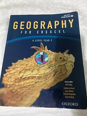 Geography For Edexcel A Level Year 2 Revision Guide Oxford • £20