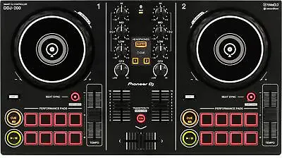 View Details Pioneer DJ DDJ-200 2-deck Rekordbox DJ Controller • 159$