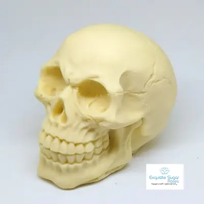 Chocolate Skulls Halloween - Birthday - Wedding Cake Topper *MULTI BUY PAY 1 P&P • £12.99