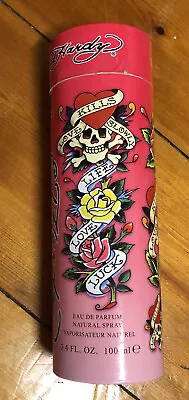 ED HARDY Woman EDP In Box  100ml  70 Ml Remaining (Christian Audigier) • £16.25