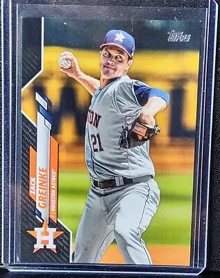 2020 Topps Zack Greinke Black #ed 50/69 #260 Houston Astros • $15.95