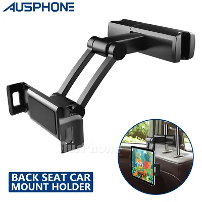 Mount Phone Tablet Universal Seat Back Kid For IPad Phone Car Headrest Holder • $24.45