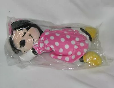 Minnie Mouse Pencil Case Shanghai Disney Resort Plush 11  Pink Sleepy SHDR • $19.99