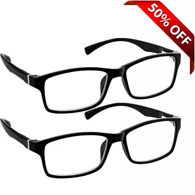 NEW Computer Glasses | Stop Eye Strain | 2 Pack | Anti Blue Light UV Protection • $21.95