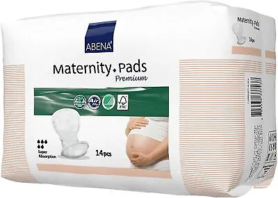 Maternity Pads Disposable Highly Absorbent Fluff Core Premium Pad Pack Of 15 • £6.89