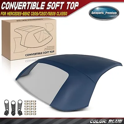 Blue Convertible Soft Top For Mercedes-Benz C209/C207/A209 CLK350 CLK320 CLK500 • $339.99