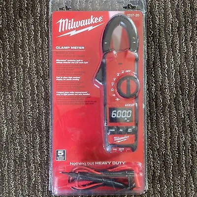 Milwaukee 2237-20 Digital Clamp Meter 600V AD/DC New In Pk • $259.99