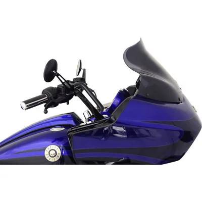 Klock Werks 12  Dark Smoke Flare Windshield For 1998-2013 Harley Road Glide FLTR • $199.95